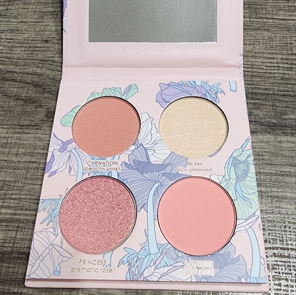 Seraphine Other - Seraphine Botanicals Geranium + Glow - Blush & Highlight Palette
